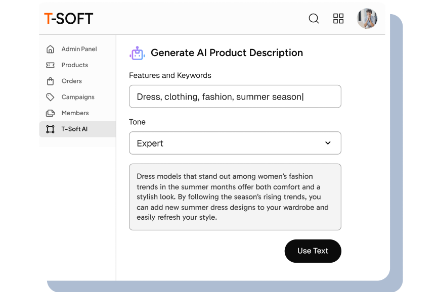 Promote Your Products<br>with AI-Powered Content