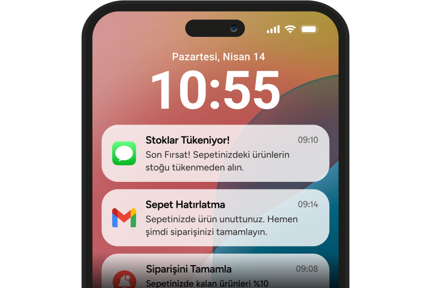 Müşterilerinizle<br>İletişimde Kalın